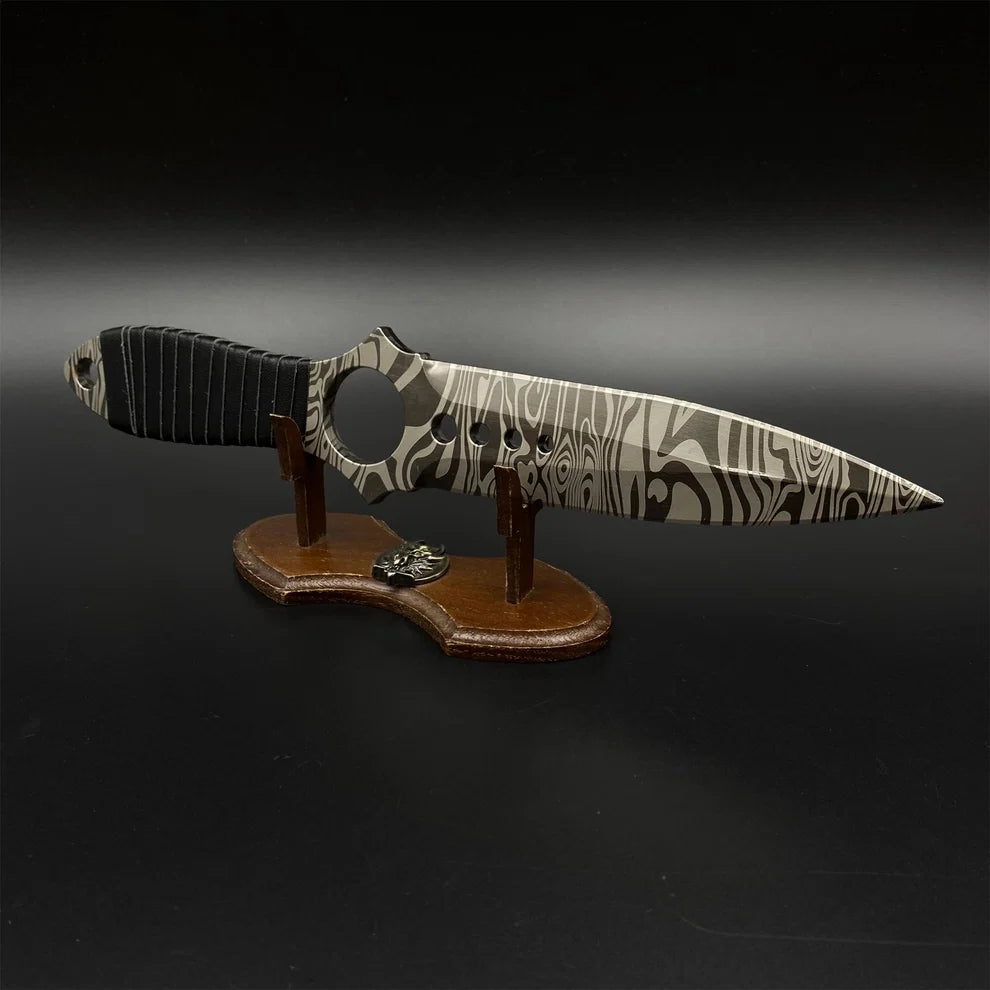 CS2 Skeleton Knife Tiger Tooth Damascus
