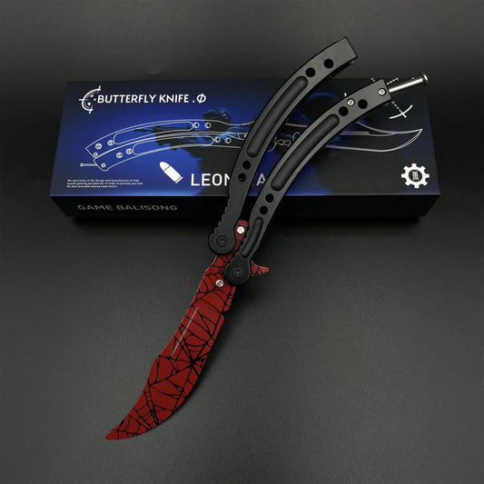CS2 Butterfly Knife Crimson Web
